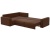 Мэдисон Long коричневый трио, диван еврокнижка
