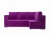 Мансберг 2 Фиолетовый Велюр, угловой диван