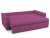 Моника Фиолетовый Рогожка, диван еврокнижка