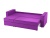 Принстон фиолетовый, угловой диван