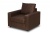 Торонто коричневое, кресло для отдыха