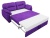 Бруклин Фиолетовый Велюр, диван выкатной