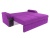 Николь фиолетовый, диван еврокнижка