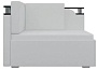 Кушетка Настя 2 (Малютка) Белый Рогожка от производителя Мегасалон