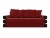 Веста (Венеция) Красный, диван еврокнижка