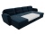 Бостон Luxe П-Образный Синий Вельвет, угловой диван
