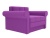 Берли Фиолетовое Вельвет, кресло-кровать
