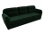 Бостон Luxe  Зеленый Вельвет, диван выкатной