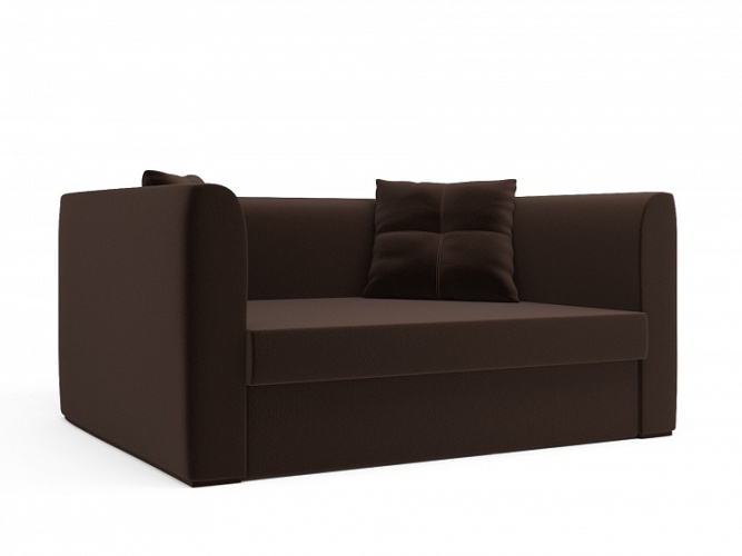 Ассоль коричневый, диван выкатной
