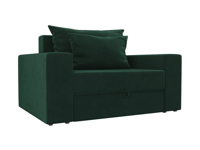 Мэдисон Зеленый Велюр, кресло-кровать