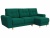 Дискавер Зеленый велюр, угловой диван