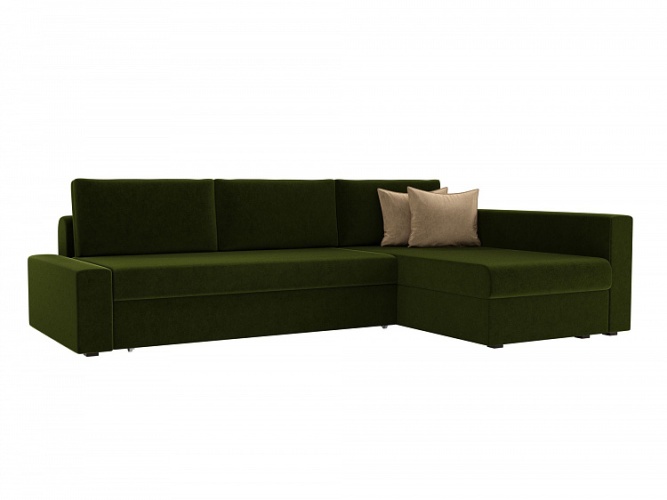 Версаль Зеленый, угловой диван