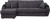 Монреаль Серый, угловой диван