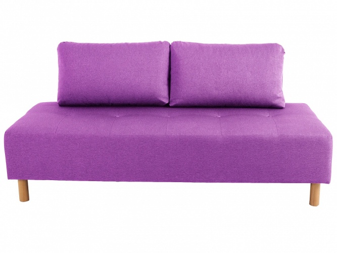 Свельд нераскладной Фиолетовый Рогожка, диван софа
