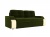 Николь зеленый, диван еврокнижка