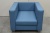 Атикс (Бит) голубая экокожа, кресло для отдыха