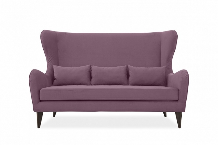 Грета Фиолетовый Велюр, диван софа