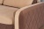 Ричард Дабл коричневый, диван еврокнижка