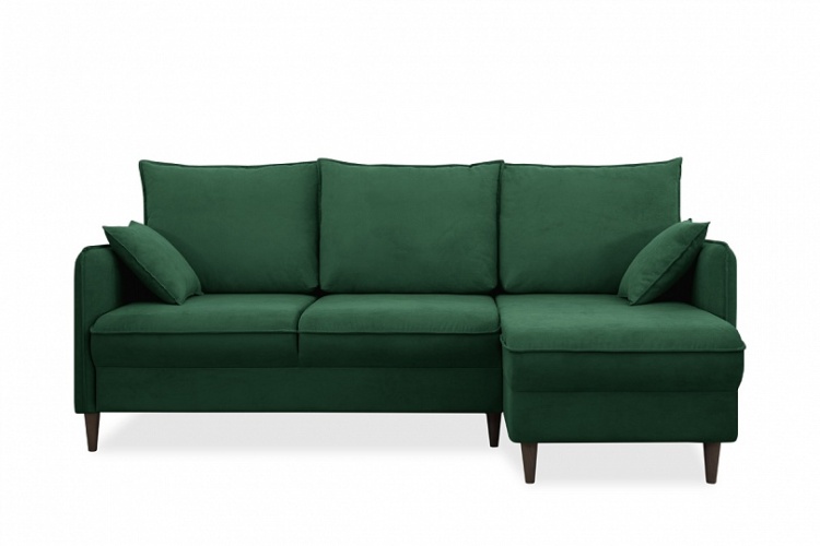 Ханс (Мазератти) Зеленый Велюр, угловой диван