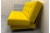 Юта 2 (Уют 2) Желтый Велюр, диван книжка