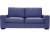 Hallstatt (Гальштат) Фиолетовый Рогожка, диван выкатной