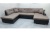 Кристофер П-образный Пиксель рогожка, угловой диван