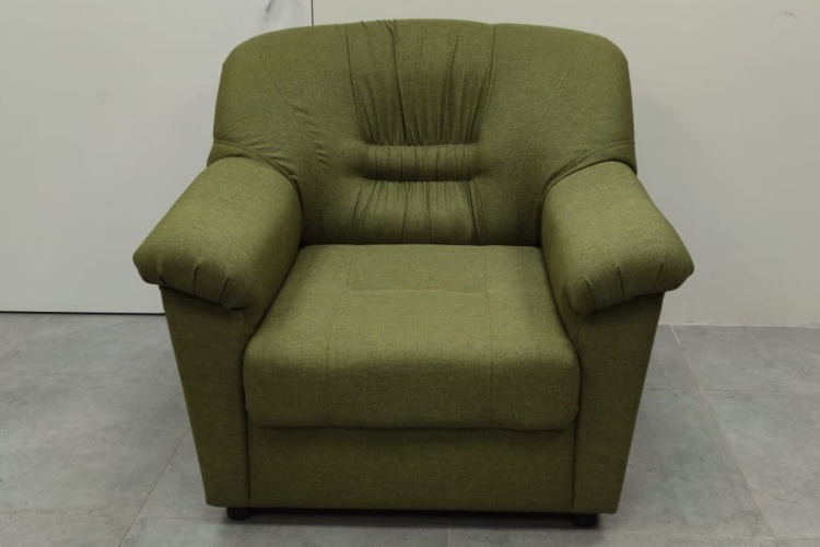Марсель (Честер) Savana green рогожка, кресло отдыха